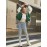 Letter Print Button Up Jacket, Women's Casual Streetwear, Women's Clothing