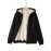Solid Hooded Fall & Winter Jacket, Casual Zip Up Long Sleeve Outerwear, Women's Clothing