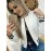 Striped Bomber Jacket, Casual Zip Up Long Sleeve Outerwear, Women's Clothing