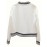Striped Bomber Jacket, Casual Zip Up Long Sleeve Outerwear, Women's Clothing