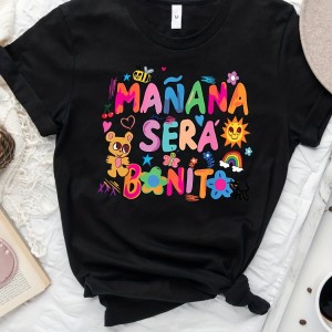Cartoon Print T-Shirt, Short Sleeve Crew Neck Casual Top For Summer & Spring, Women's Clothing