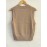 Twist Pattern V Neck Sweater Vest, Y2K Sleeveless Vest For Spring & Fall, Women's Clothing
