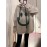Smile Face Pattern Oversized Hoodies, Casual Drawstring Long Sleeve Sweater, Women's Clothing