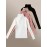 Solid 4 Packs Knitted Sweater, Casual Long Sleeve Turtleneck Sweater For Fall & Winter, Women's Clothing